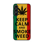 Keep Calm And Smoke Weed Samsung Galaxy S23 / S23 Plus Case