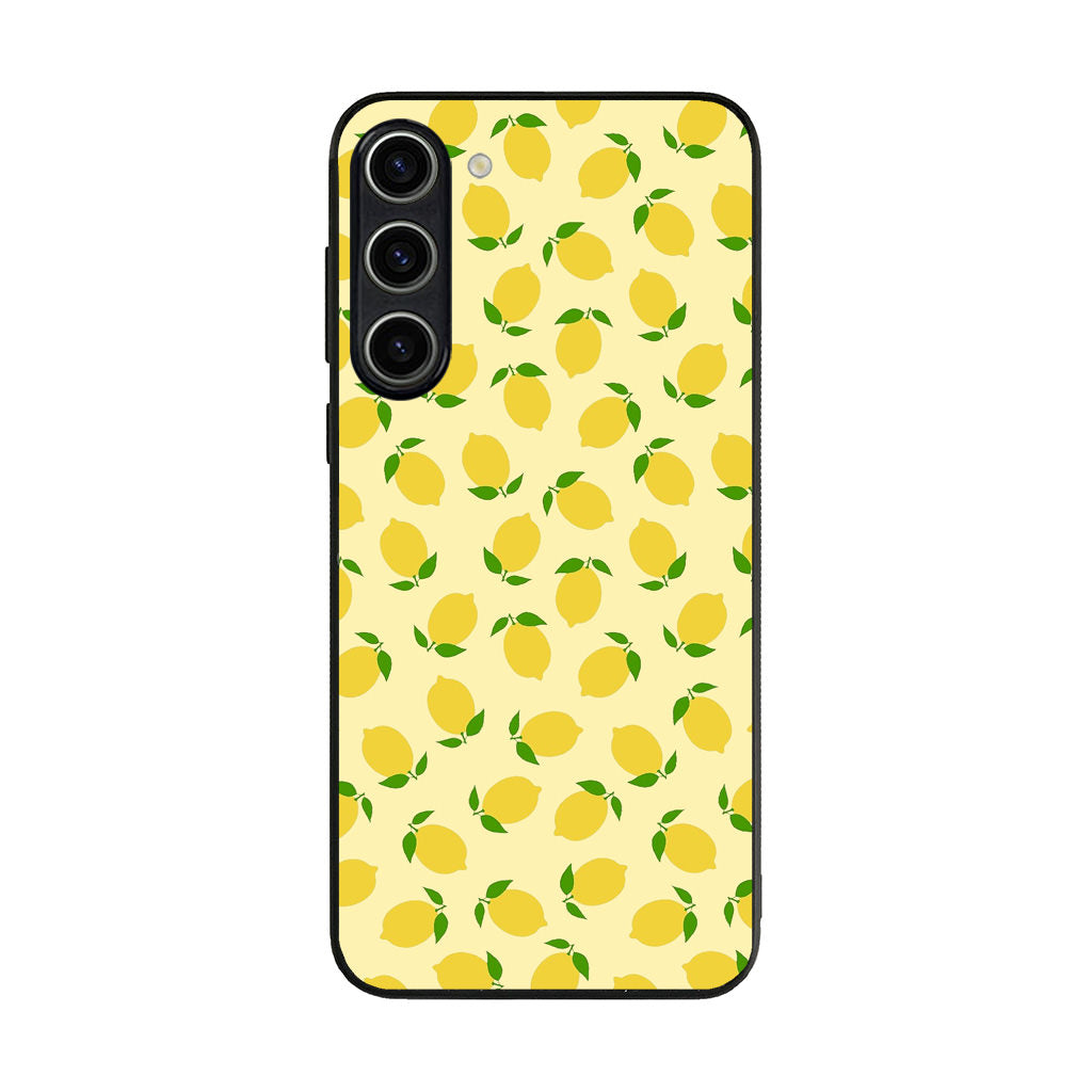 Lemons Fruit Pattern Samsung Galaxy S23 / S23 Plus Case