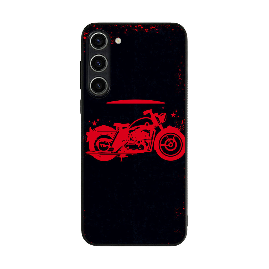 Motorcycle Red Art Samsung Galaxy S23 / S23 Plus Case