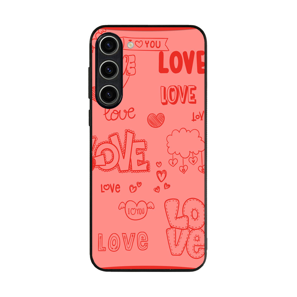 Pink Lover Samsung Galaxy S23 / S23 Plus Case