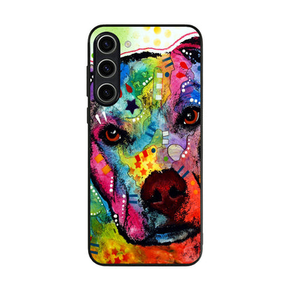 Pitbull Love Painting Samsung Galaxy S23 / S23 Plus Case