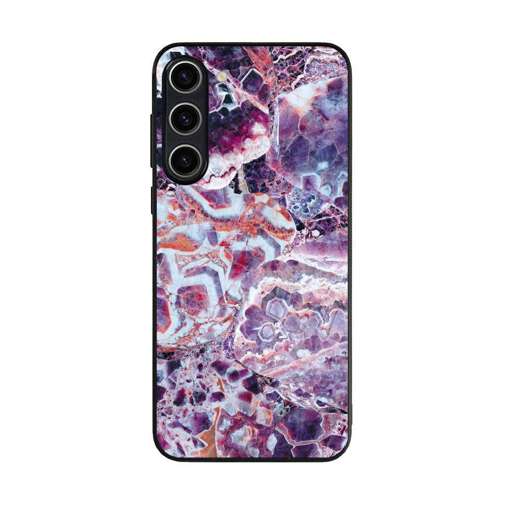 Purple Marble Samsung Galaxy S23 / S23 Plus Case