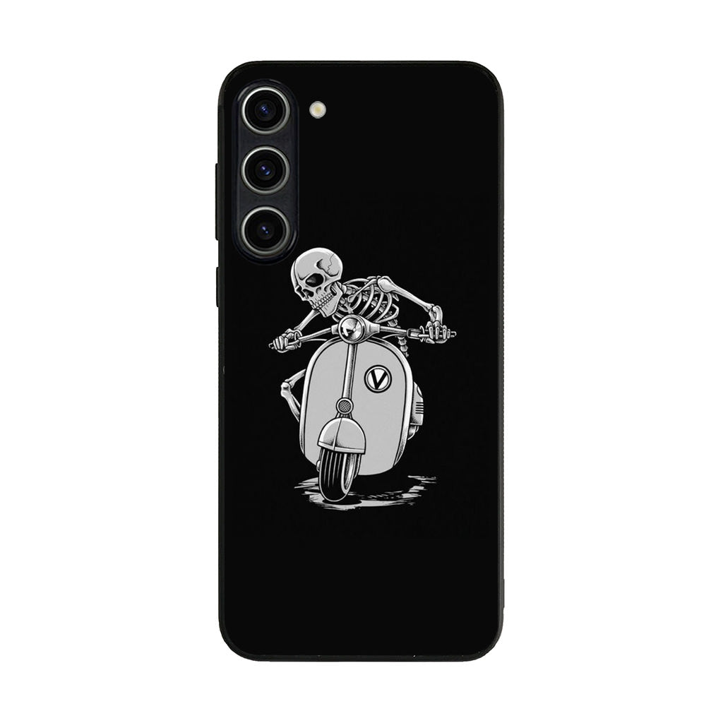 Skeleton Rides Scooter Samsung Galaxy S23 / S23 Plus Case