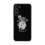 Skeleton Rides Scooter Samsung Galaxy S23 / S23 Plus Case