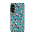 Skull Floral Sugar Samsung Galaxy S23 / S23 Plus Case