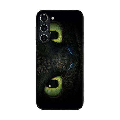 Toothless Dragon Eyes Close Up Samsung Galaxy S23 / S23 Plus Case