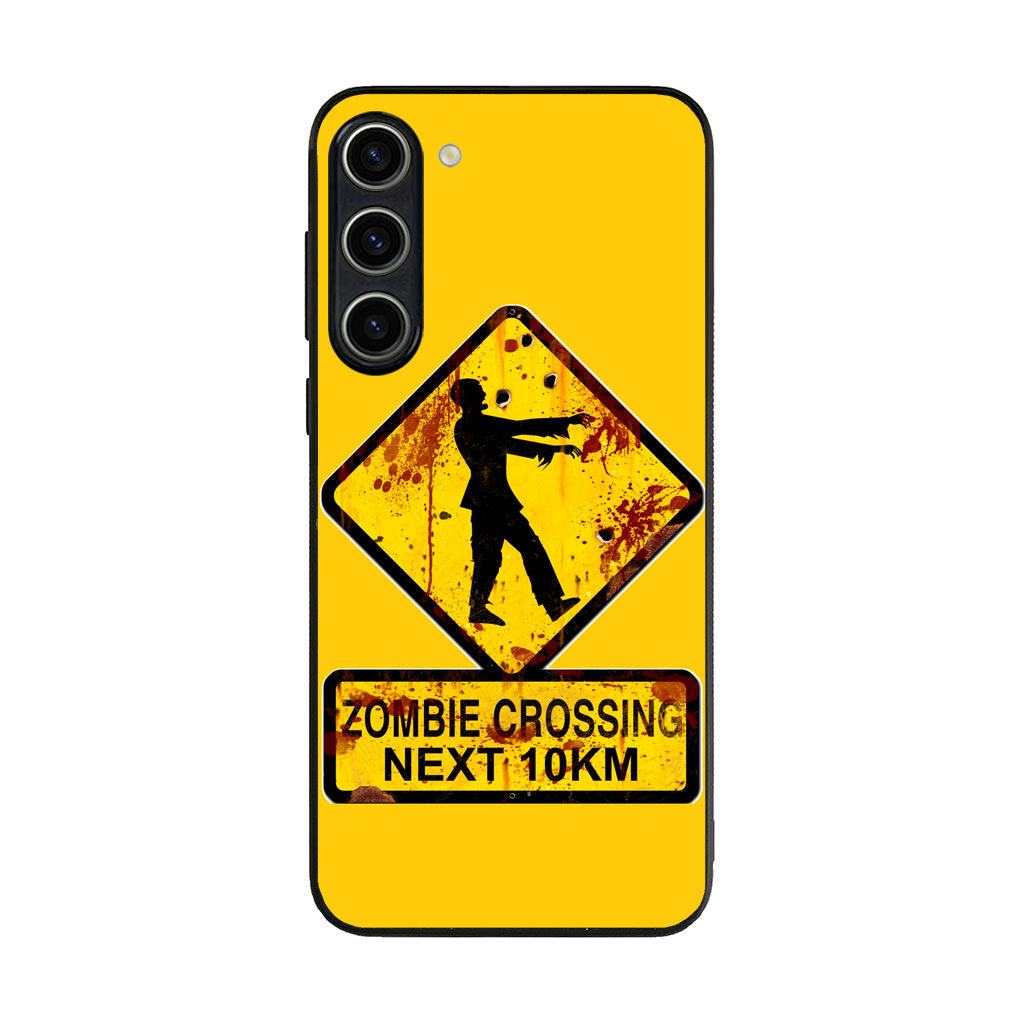 Zombie Crossing Sign Samsung Galaxy S23 / S23 Plus Case