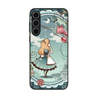 Alice And Cheshire Cat Poster Samsung Galaxy S23 / S23 Plus Case