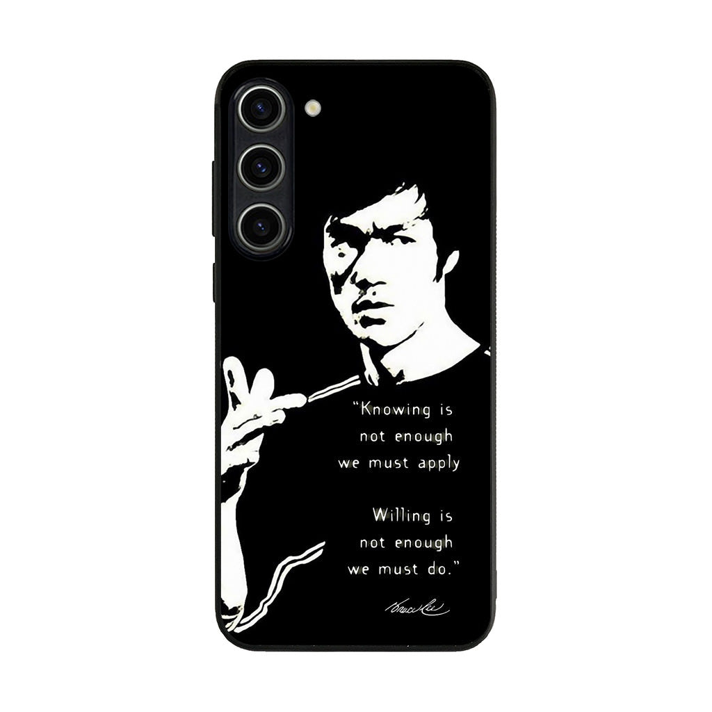 Bruce Lee Quotes Samsung Galaxy S23 / S23 Plus Case