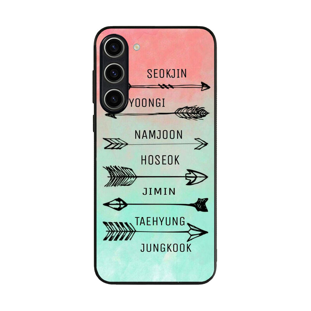 BTS Members Name Samsung Galaxy S23 / S23 Plus Case