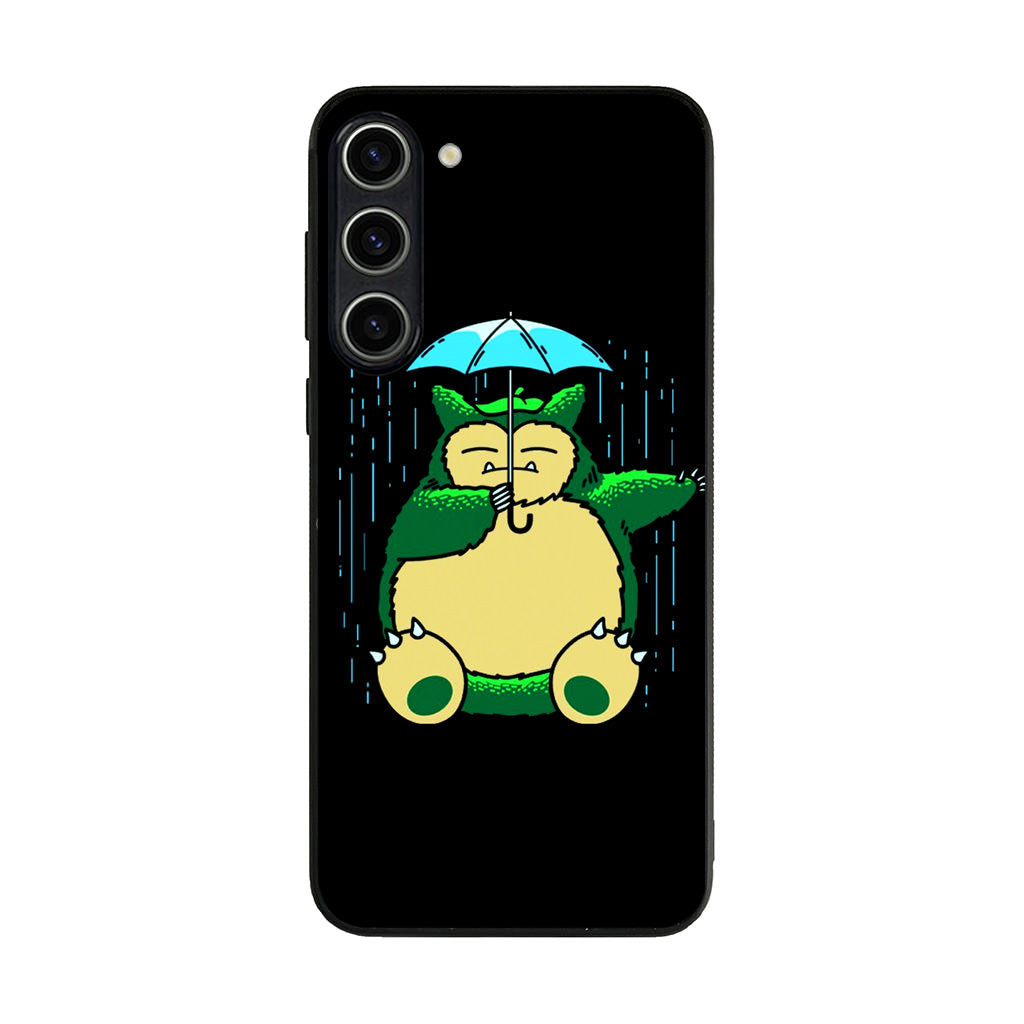 Cute Snorlax Umbrella Samsung Galaxy S23 / S23 Plus Case