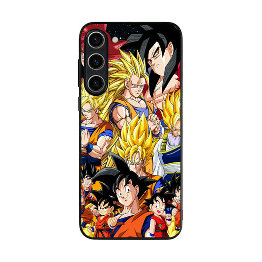 Dragon Ball Z Son Goku Transformation Samsung Galaxy S23 / S23 Plus Case