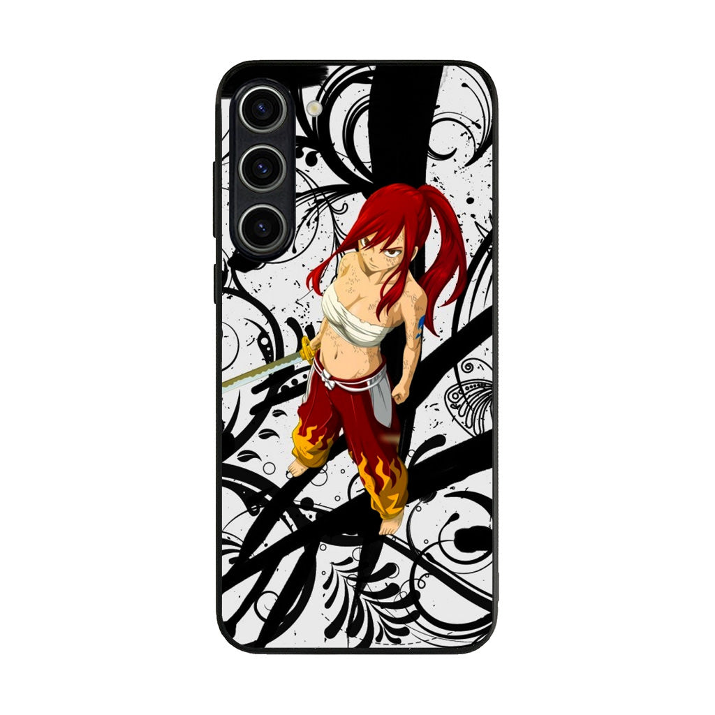 Fairy Tail Erza Scarlet Samsung Galaxy S23 S23 Plus Case