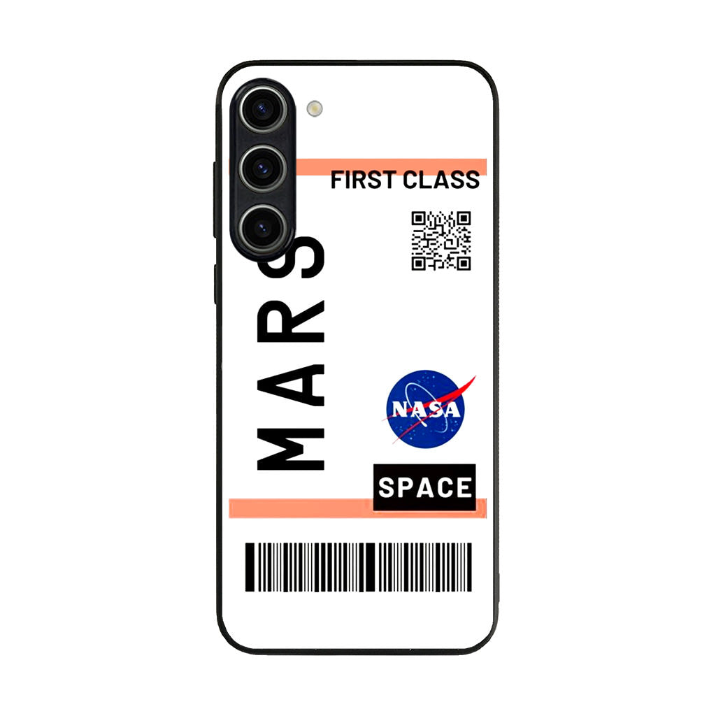 First Class Ticket To Mars Samsung Galaxy S23 / S23 Plus Case