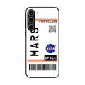First Class Ticket To Mars Samsung Galaxy S23 / S23 Plus Case