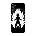 Goku Super Saiyan Black White Samsung Galaxy S23 / S23 Plus Case