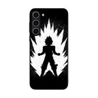 Goku Super Saiyan Black White Samsung Galaxy S23 / S23 Plus Case