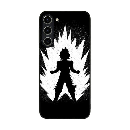 Goku Super Saiyan Black White Samsung Galaxy S23 / S23 Plus Case