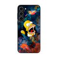 Homer Behind The Black Hole Samsung Galaxy S23 / S23 Plus Case