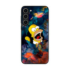 Homer Behind The Black Hole Samsung Galaxy S23 / S23 Plus Case
