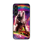 LLama Sloth And Cat Playing Together Samsung Galaxy S23 / S23 Plus Case