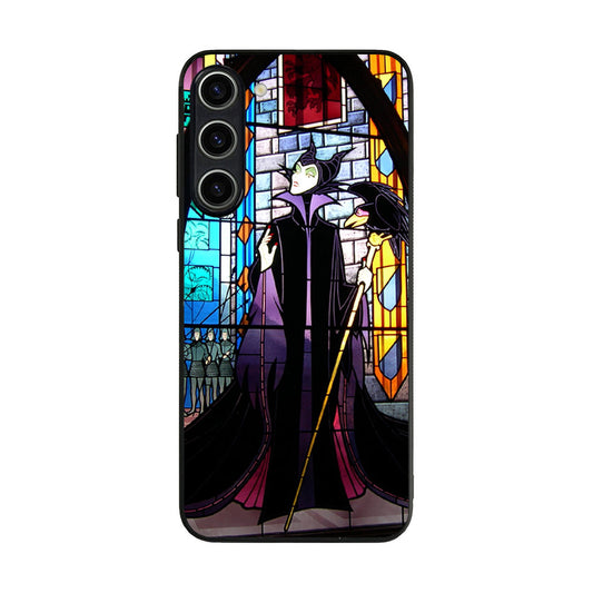 Maleficent Sleeping Beauty Glass Art Samsung Galaxy S23 / S23 Plus Case