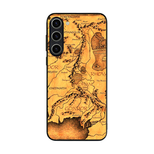 Middle Earth Map Hobbit Samsung Galaxy S23 / S23 Plus Case