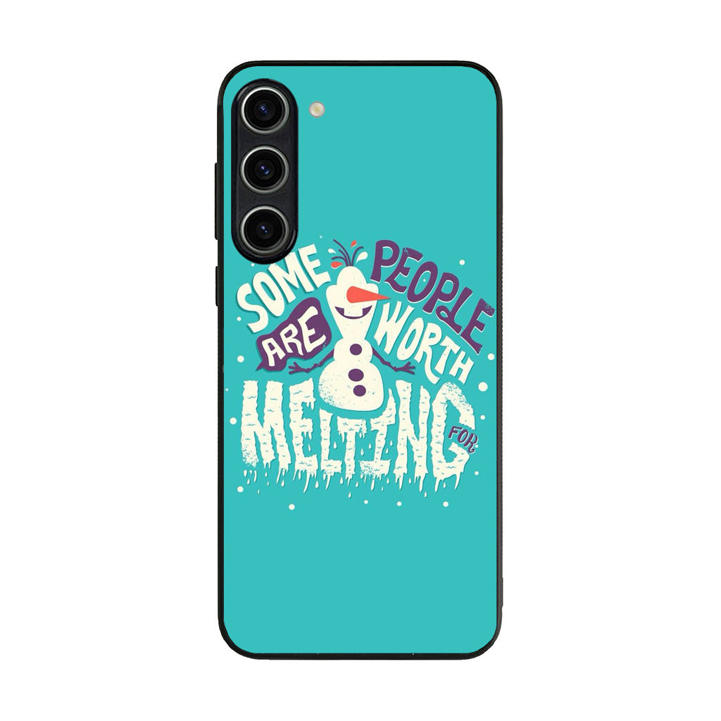 Olaf Frozen Is Melting Samsung Galaxy S23 / S23 Plus Case