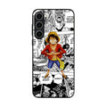 One Piece Luffy Comics Samsung Galaxy S23 / S23 Plus Case