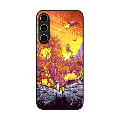 Rick And Morty Alien Planet Samsung Galaxy S23 / S23 Plus Case