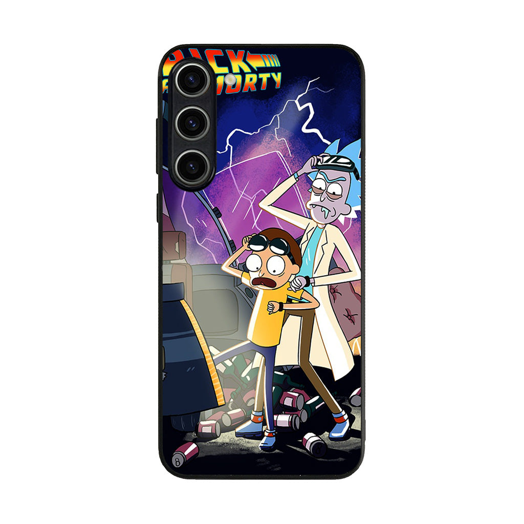 Rick And Morty Back To The Future Samsung Galaxy S23 / S23 Plus Case