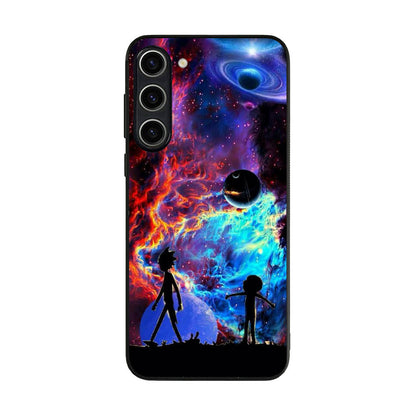 Rick And Morty Flat Galaxy Samsung Galaxy S23 / S23 Plus Case