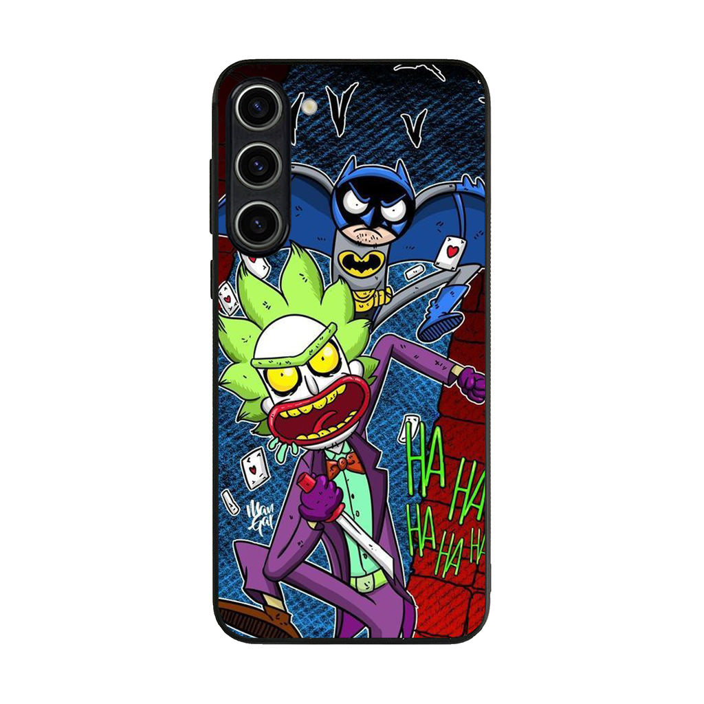 Rick And Morty Bat And Joker Clown Samsung Galaxy S23 / S23 Plus Case