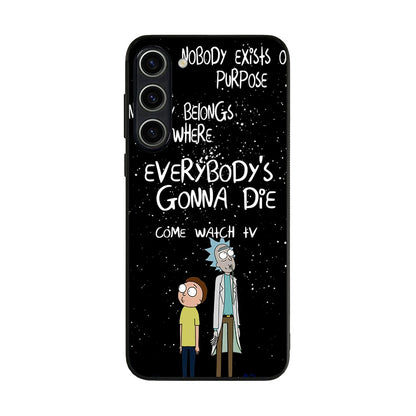 Rick And Morty Quotes Samsung Galaxy S23 / S23 Plus Case