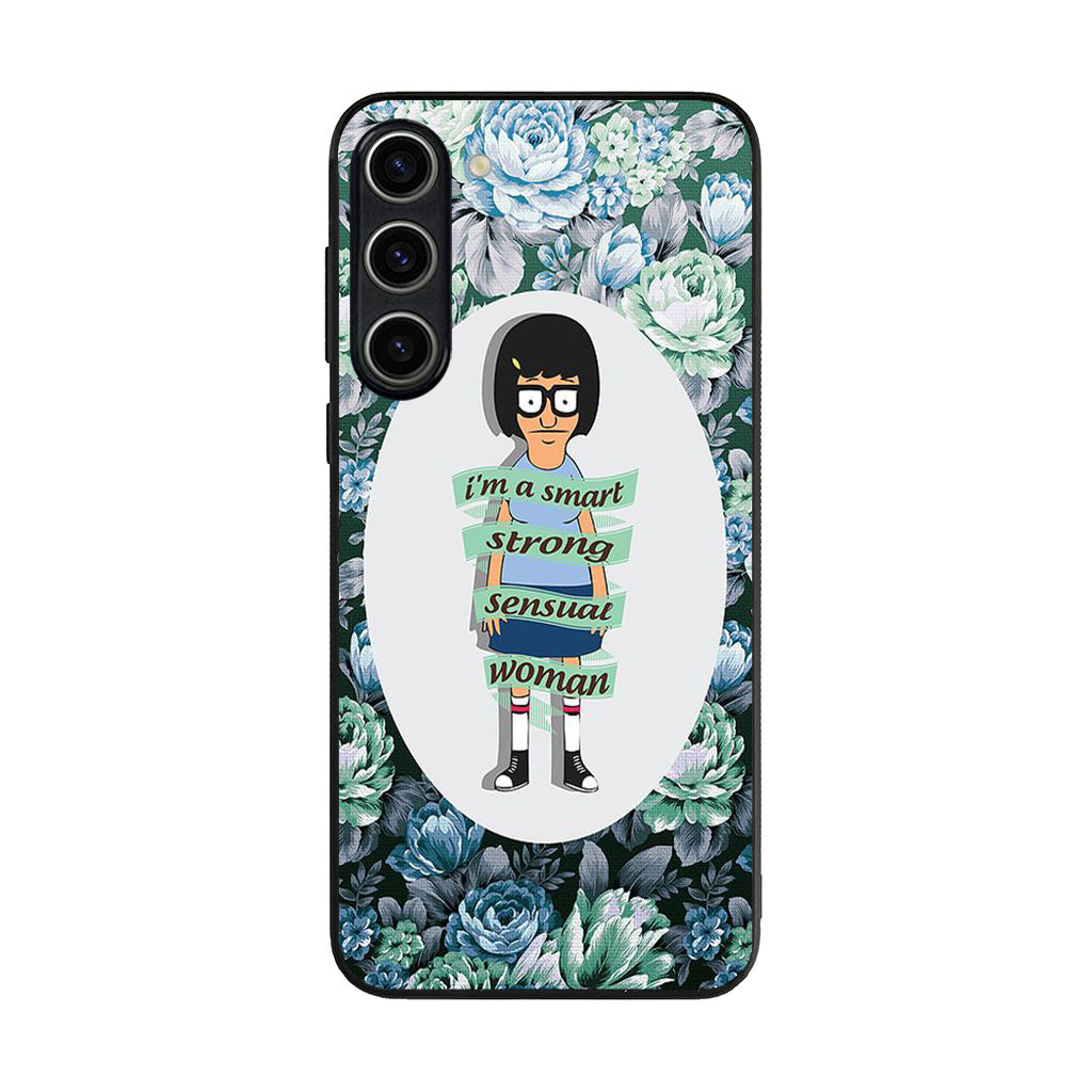 Tina Belcher Flower Woman Quotes Samsung Galaxy S23 / S23 Plus Case