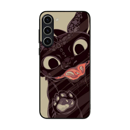 Toothless Dragon Art Samsung Galaxy S23 / S23 Plus Case