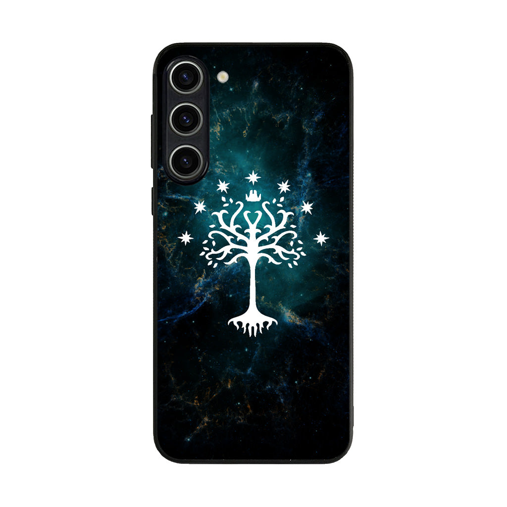 White Tree Of Gondor In Space Nebula Samsung Galaxy S23 / S23 Plus Case