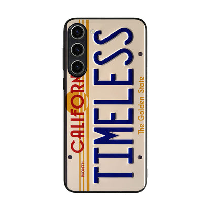 Back to the Future License Plate Timeless Samsung Galaxy S23 / S23 Plus Case