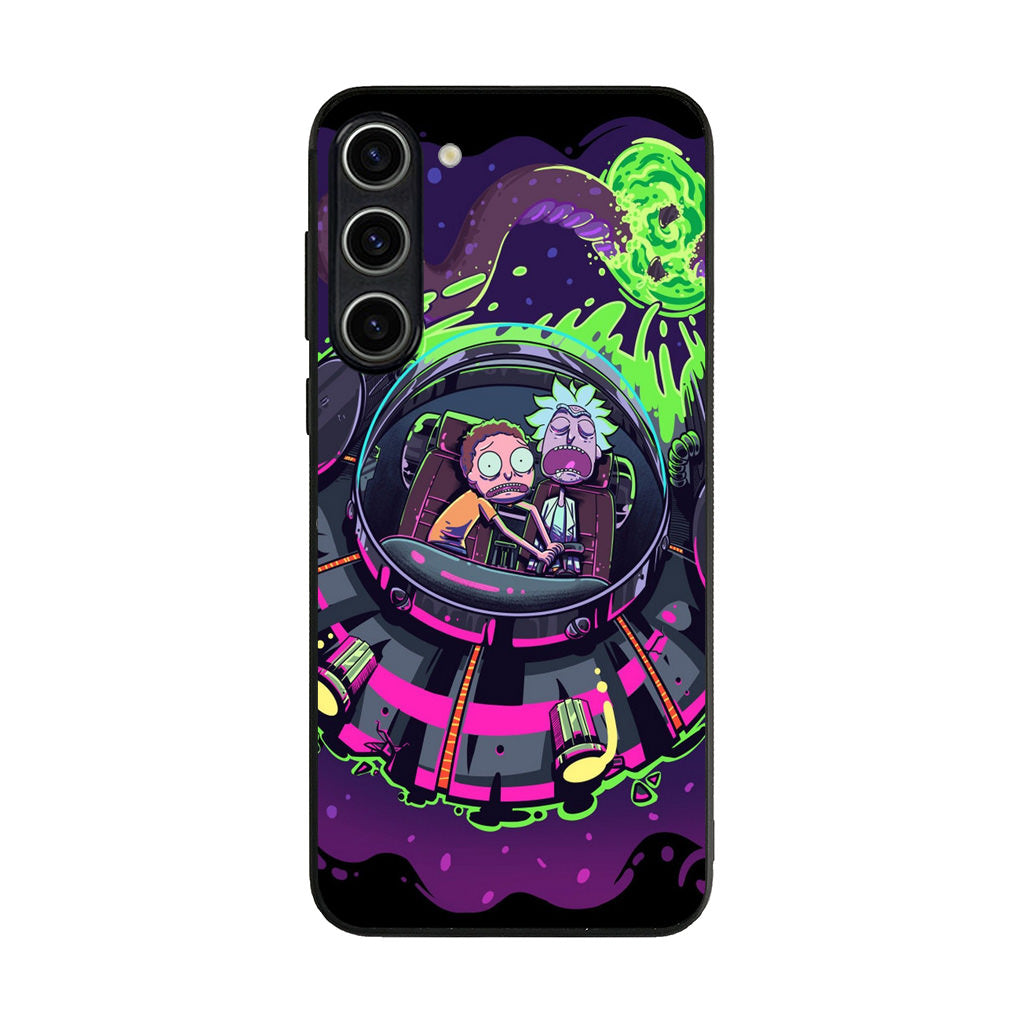 Rick And Morty Spaceship Samsung Galaxy S23 / S23 Plus Case