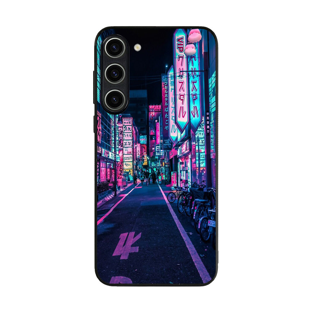 Tokyo Street Wonderful Neon Samsung Galaxy S23 / S23 Plus Case