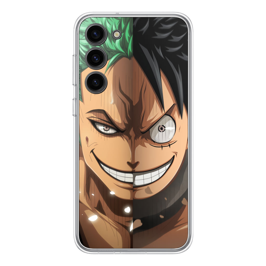 Luffy And Zoro Half Smile Samsung Galaxy S23 / S23 Plus Case