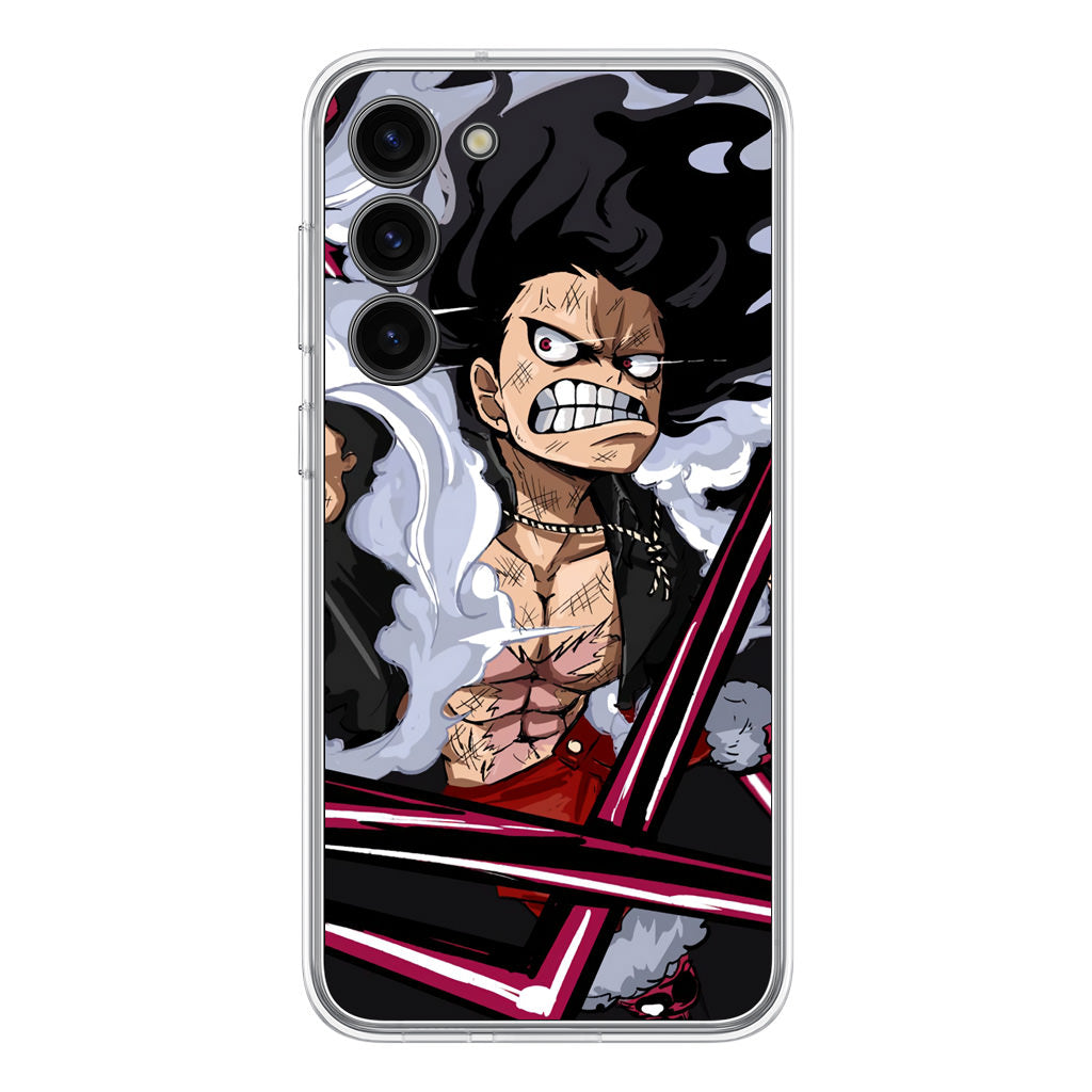 Luffy Snake Man Culverin Art Samsung Galaxy S23 / S23 Plus Case