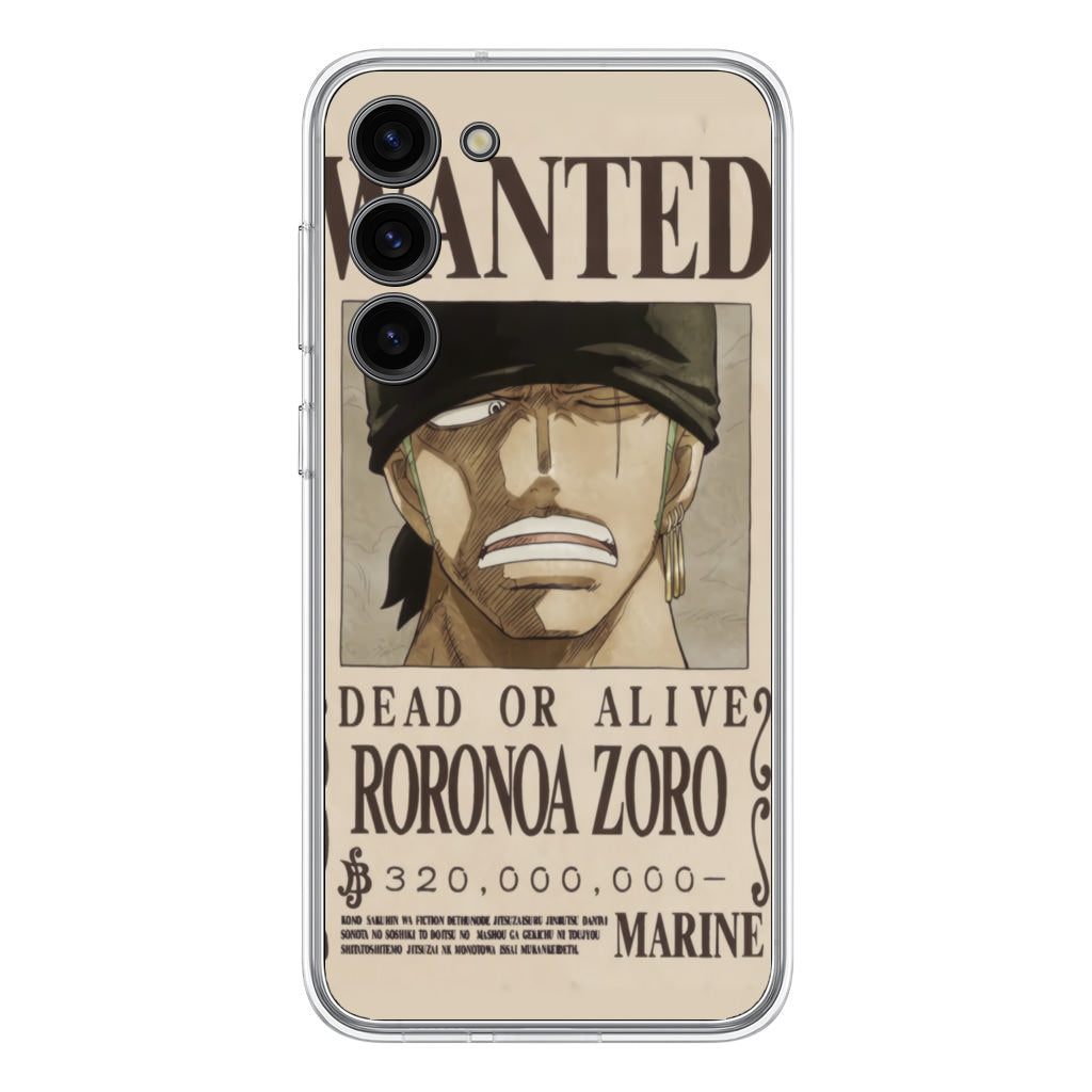 Roronoa Zoro Bounty Samsung Galaxy S23 / S23 Plus Case