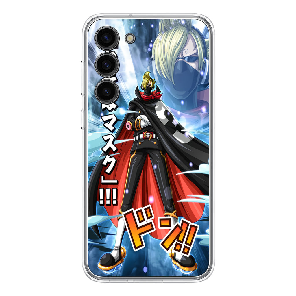 Stealth Black Sanji Samsung Galaxy S23 / S23 Plus Case