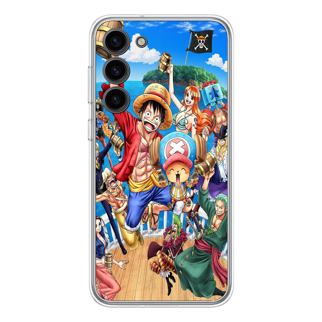 Straw Hat Pirates And Allies Samsung Galaxy S23 / S23 Plus Case