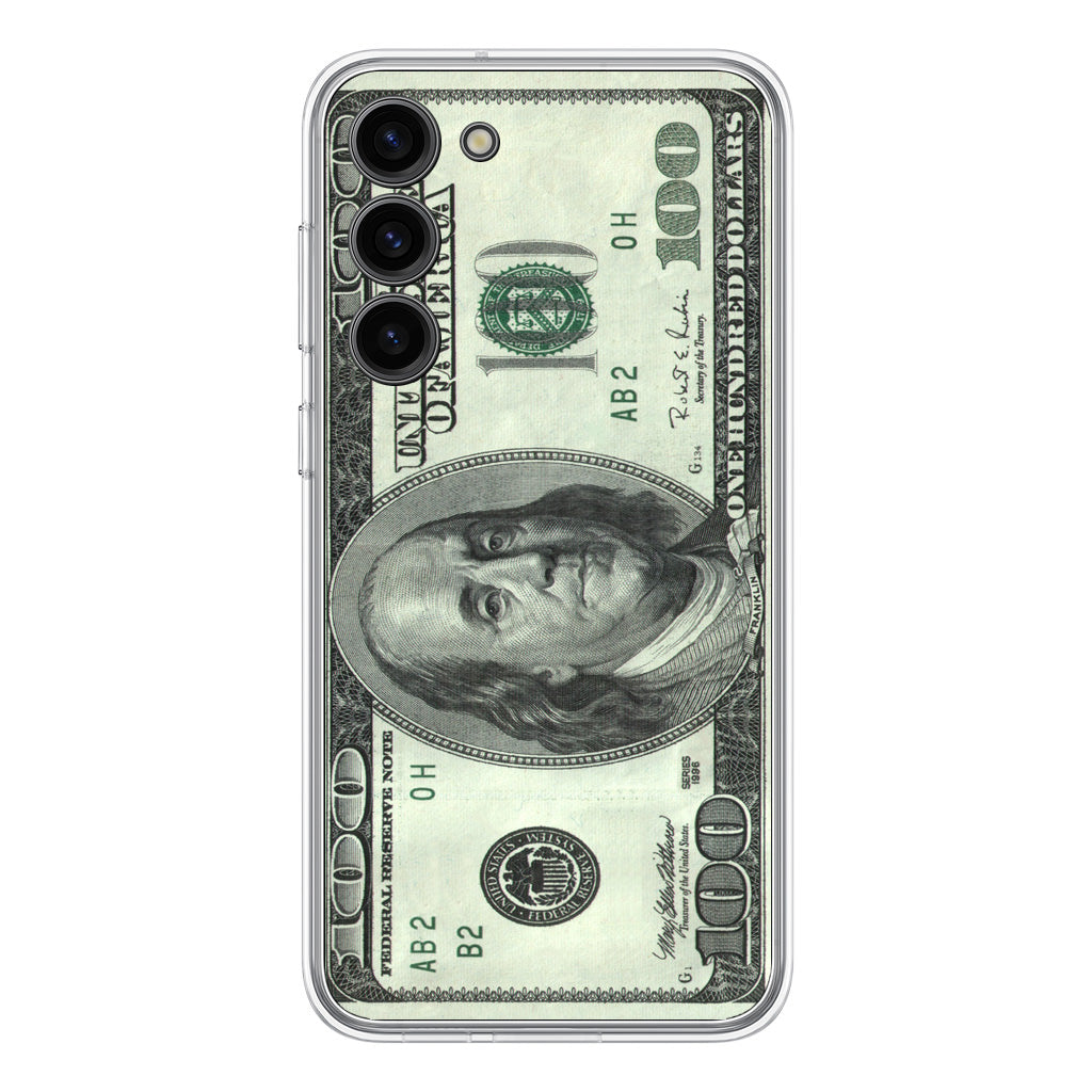 100 Dollar Samsung Galaxy S23 / S23 Plus Case