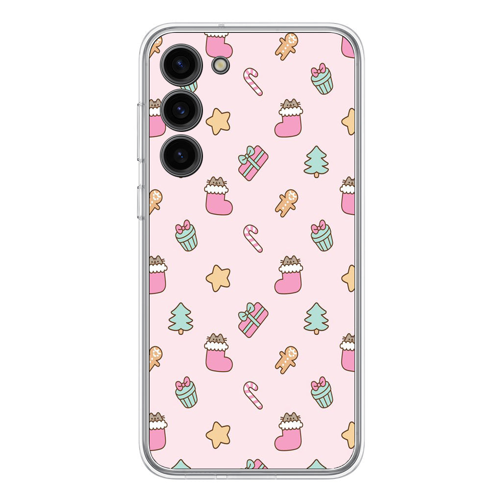 About Chrismas Pattern Samsung Galaxy S23 / S23 Plus Case