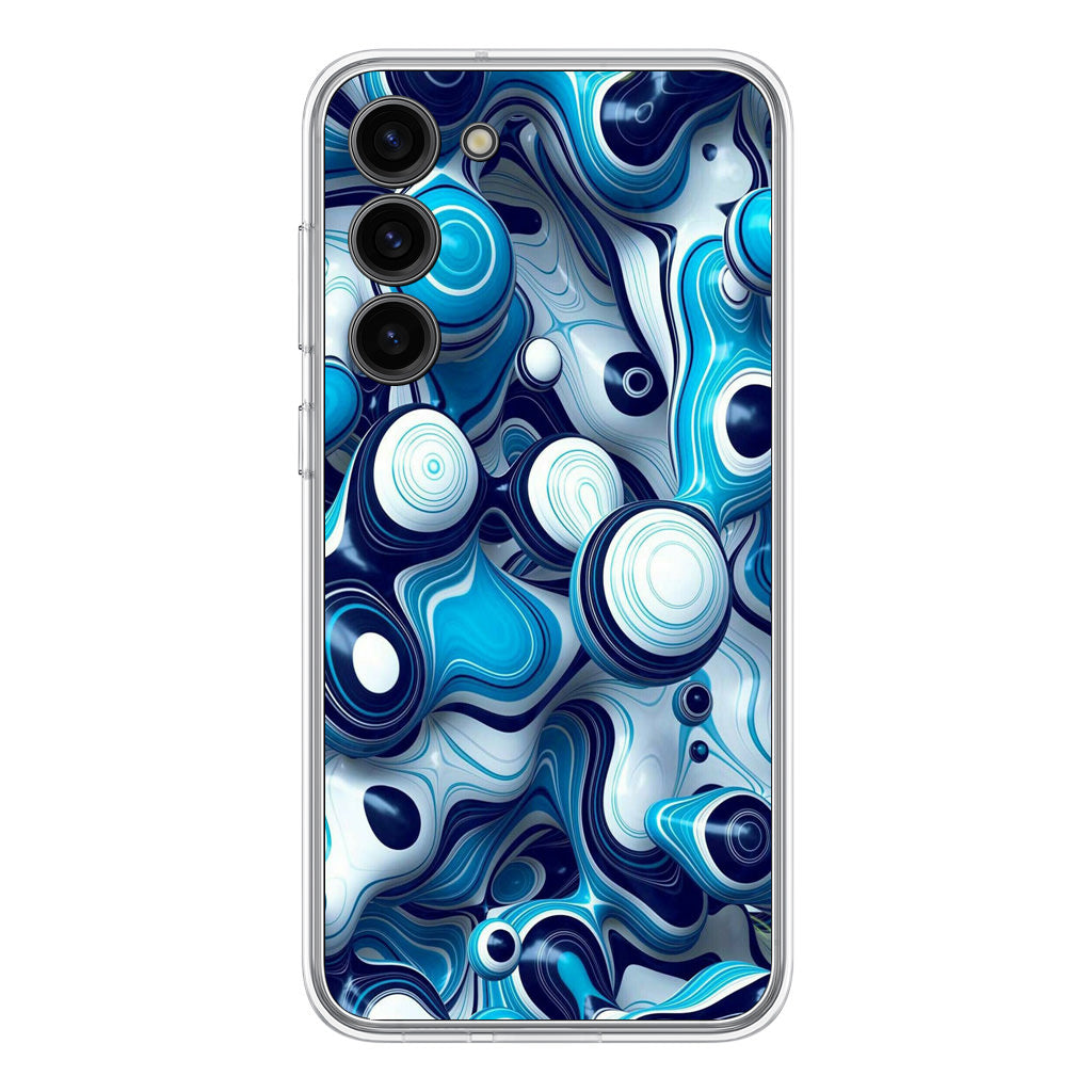 Abstract Art All Blue Samsung Galaxy S23 / S23 Plus Case