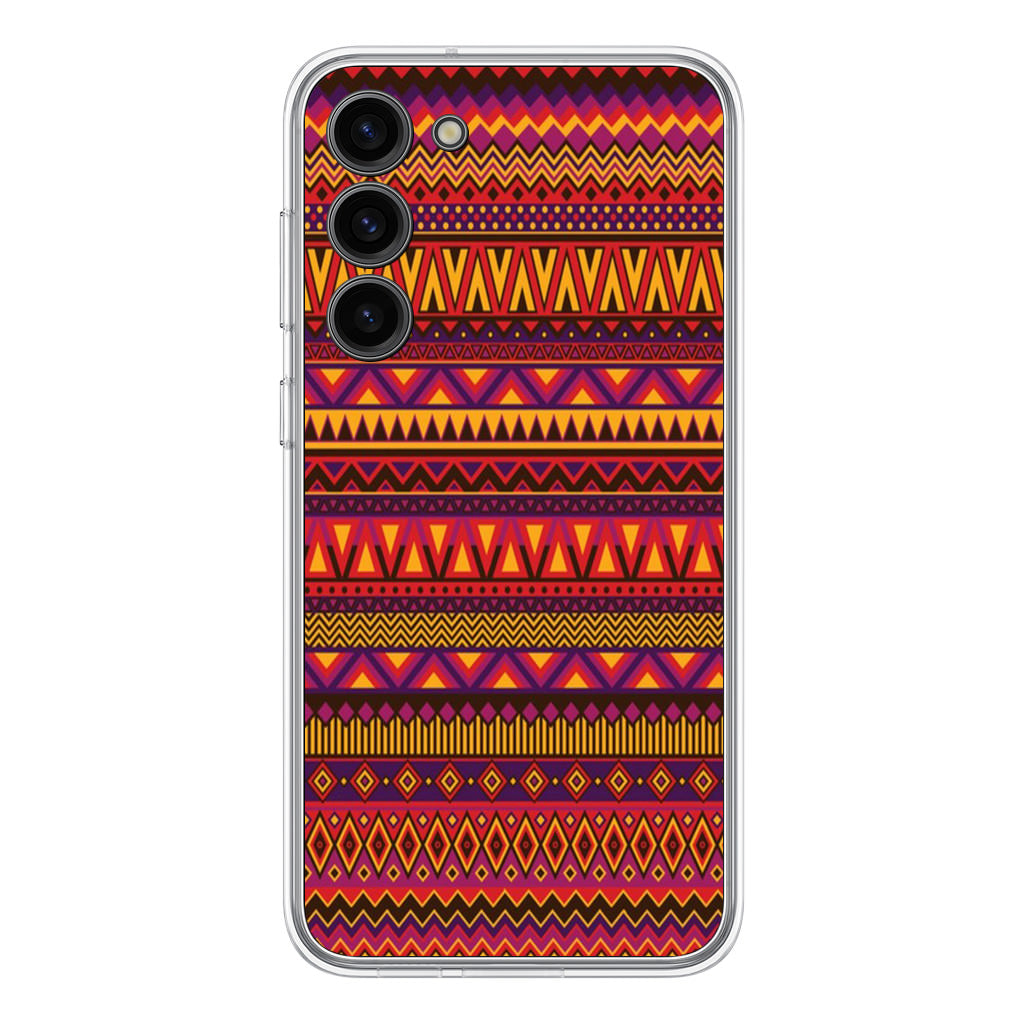 African Aztec Pattern Samsung Galaxy S23 / S23 Plus Case