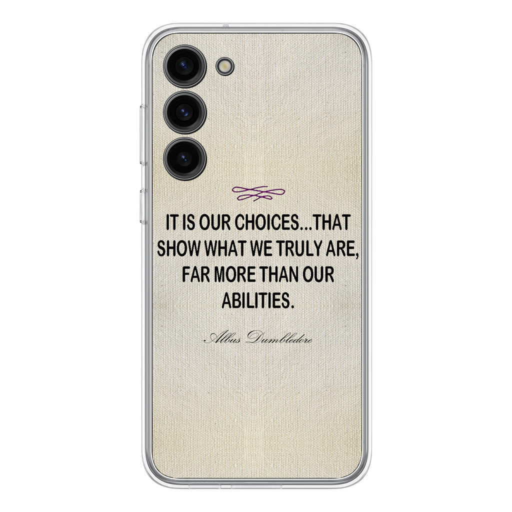 Albus Dumbledore Quote Samsung Galaxy S23 / S23 Plus Case